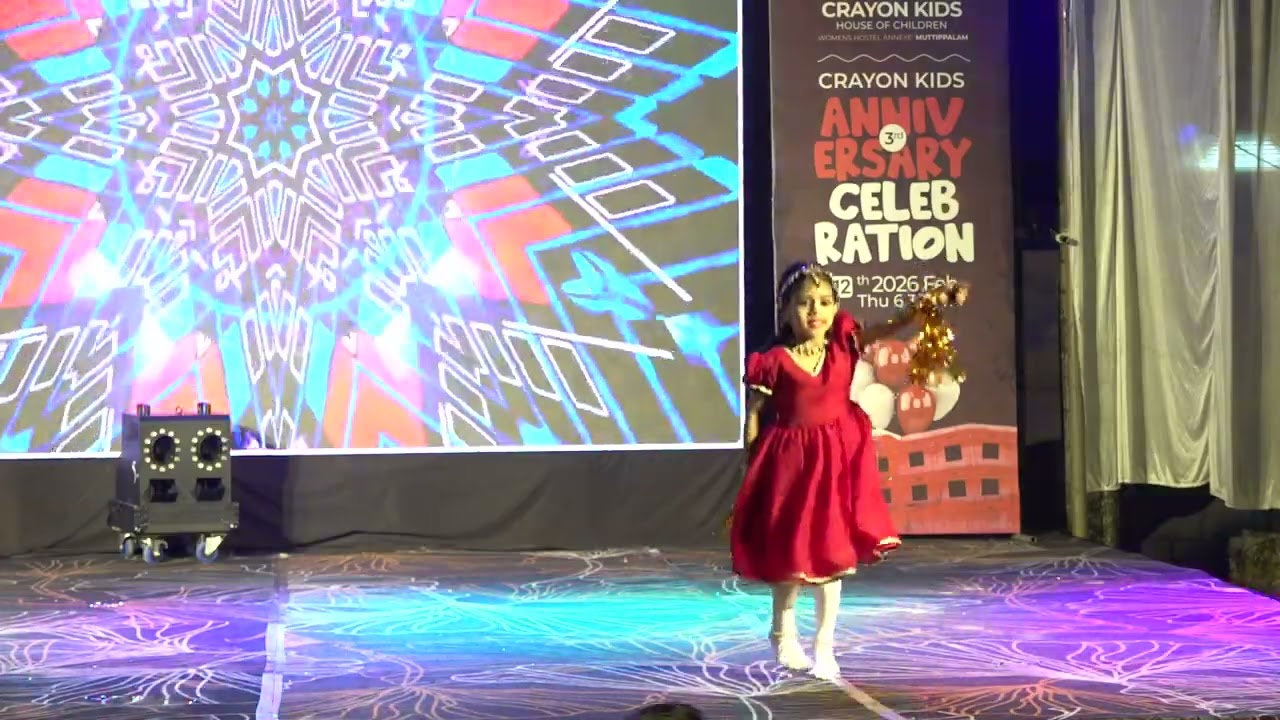 3rd Anniversary Celebration | Fusion Dance | Crayon Kids Muttippalam