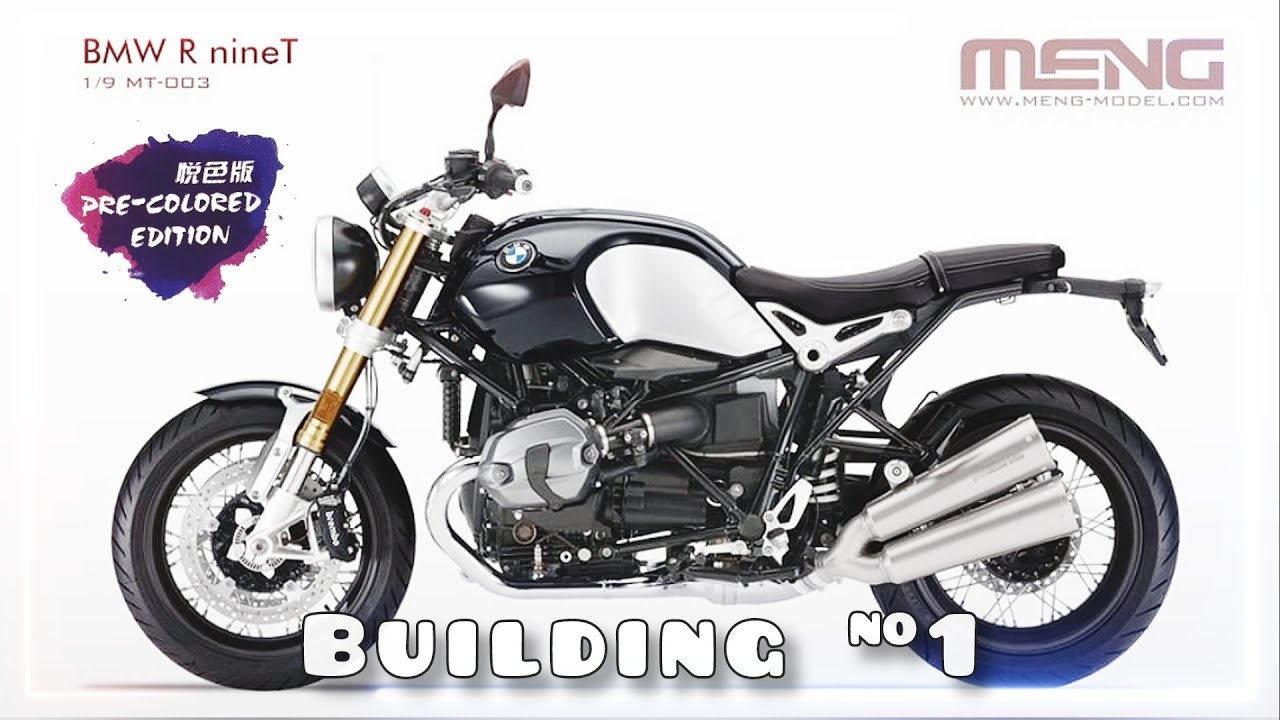 BMW R nineT - MENG - 1/9 - Bigscale - Building 1 - part 1-5