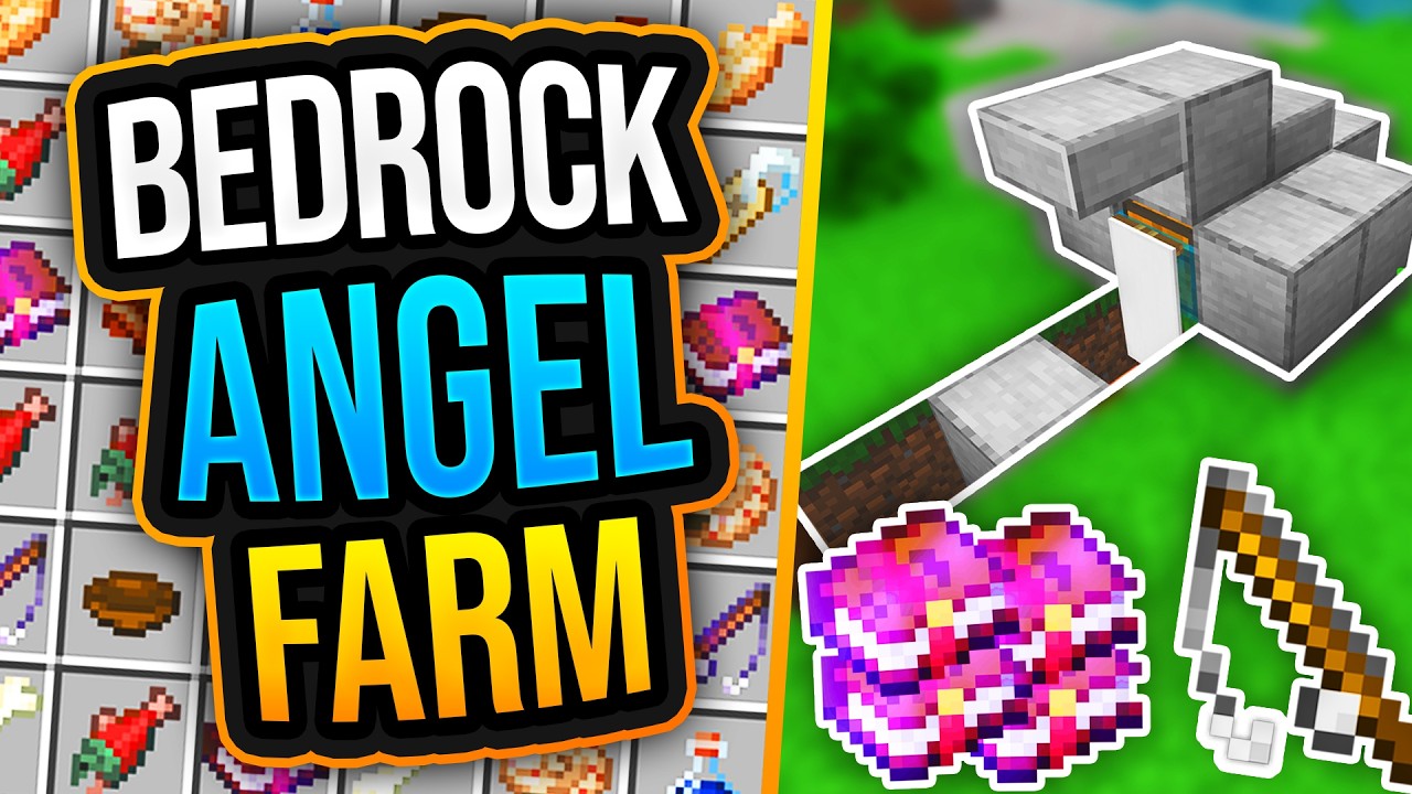 ANGEL FARM MINECRAFT BEDROCK 1.21
