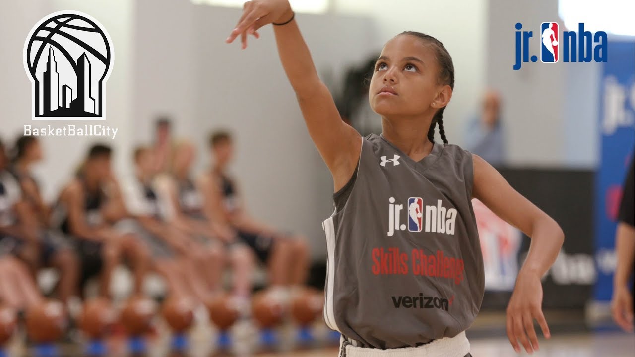 Jr. NBA Verizon Skills Challenge Final 2018