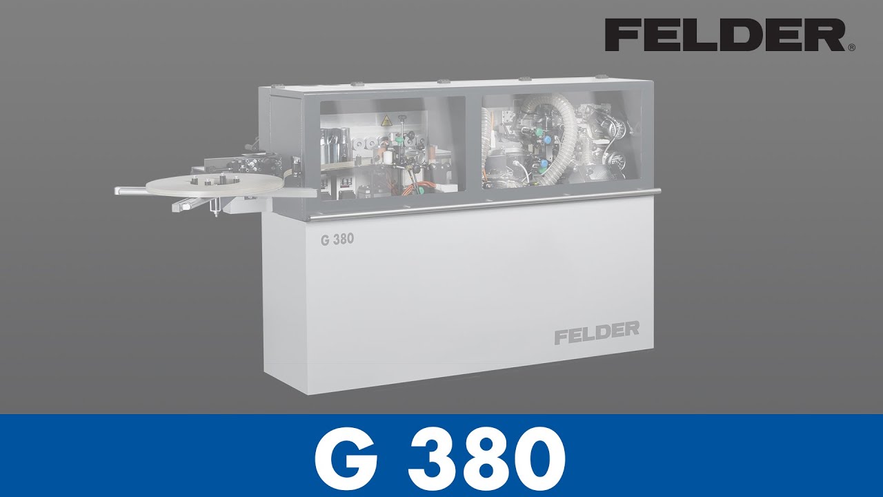 Felder® G380 - Kantenanleimmaschine | Felder Group