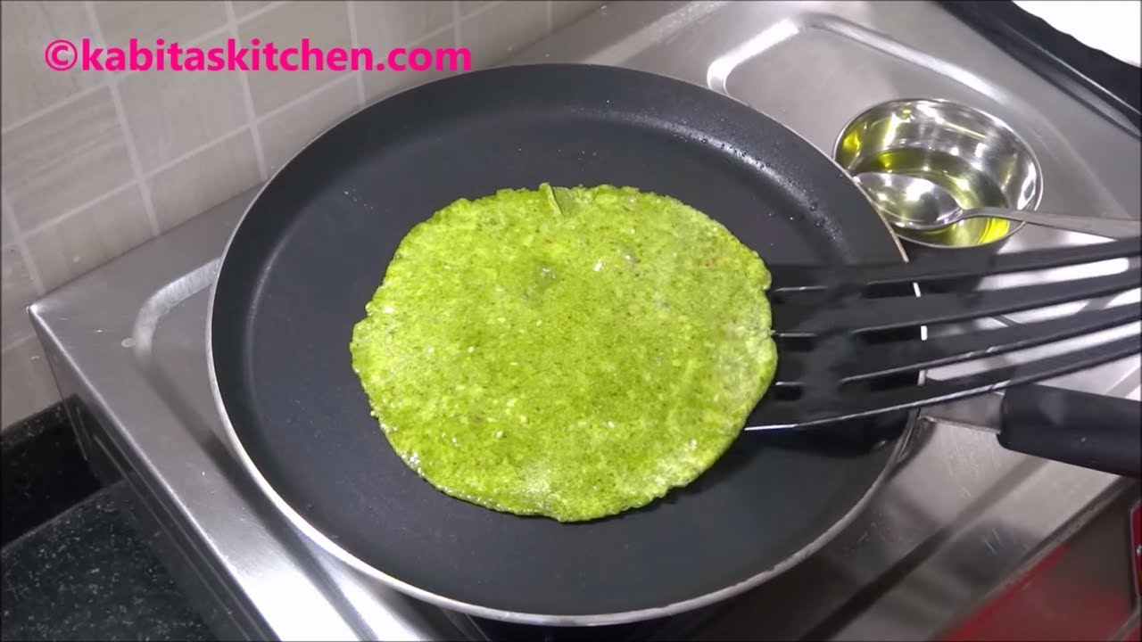 Palak Paratha Recipe | पालक का पराठा बनाने की विधि | Spinach Paratha | Kids Recipe | kabitaskitchen