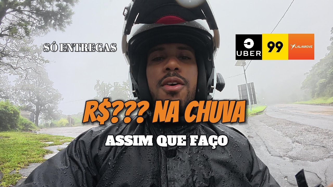 NA CHUVA O FOCO É ENTREGAS!!!