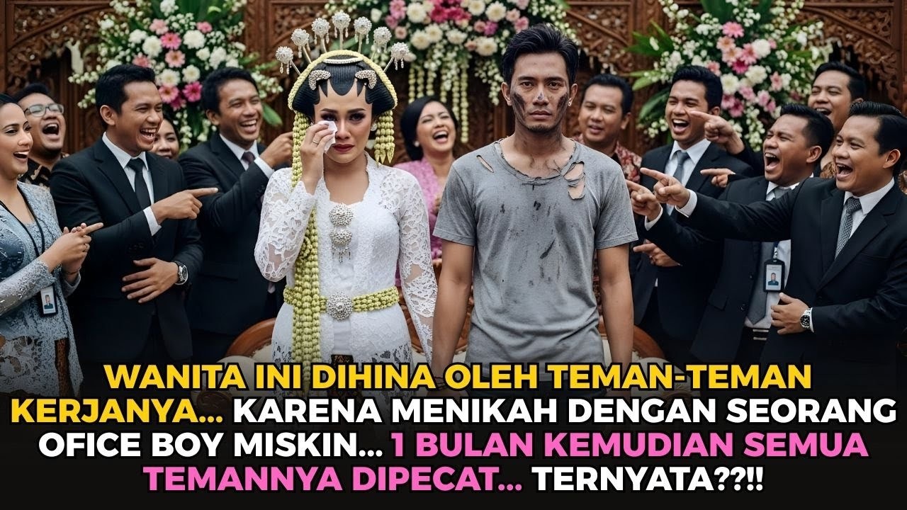 Wanita Ini Dihina Karena Menikahi OB Miskin… Tapi Sebulan Kemudian Suaminya Mengguncang Kantor!