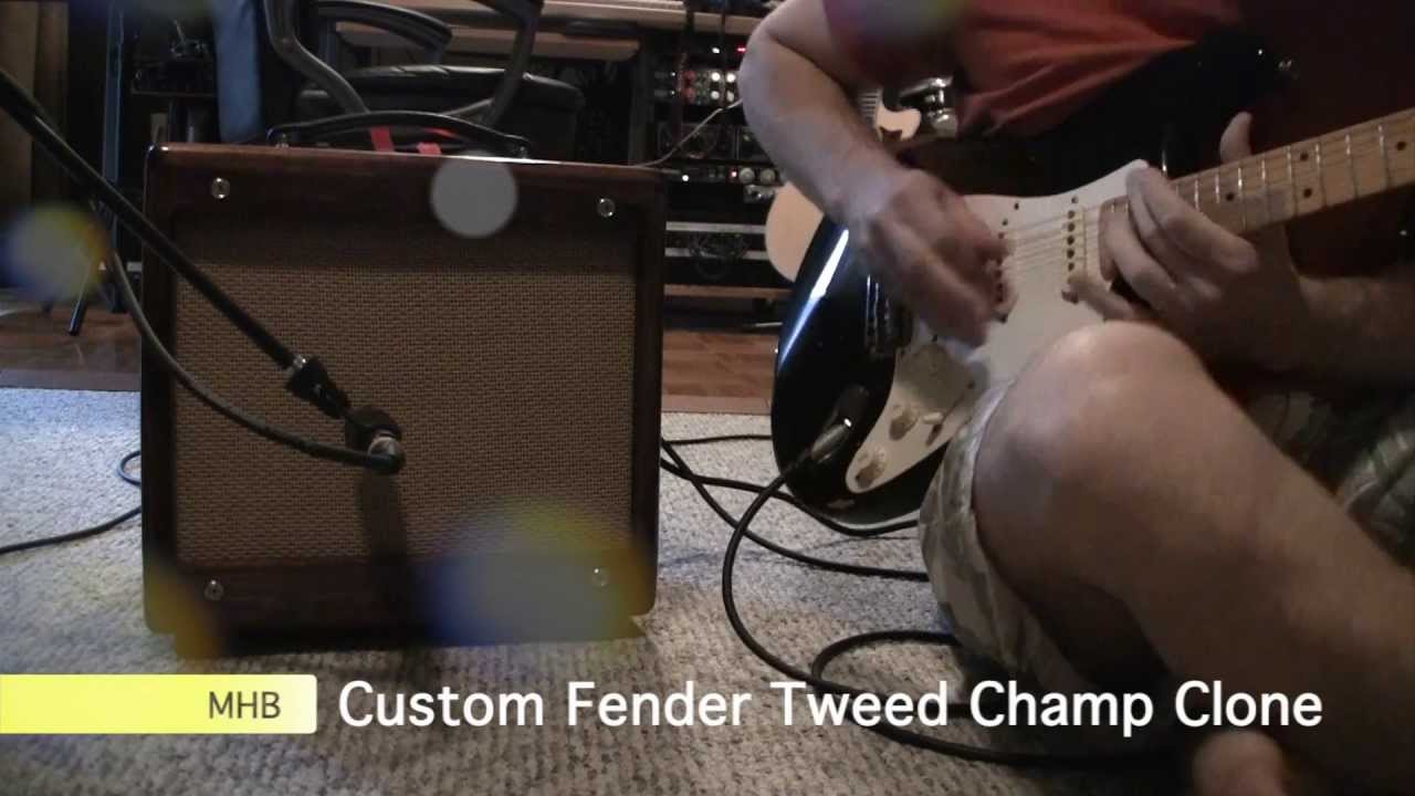 Custom Fender Tweed Champ Clone 5F1