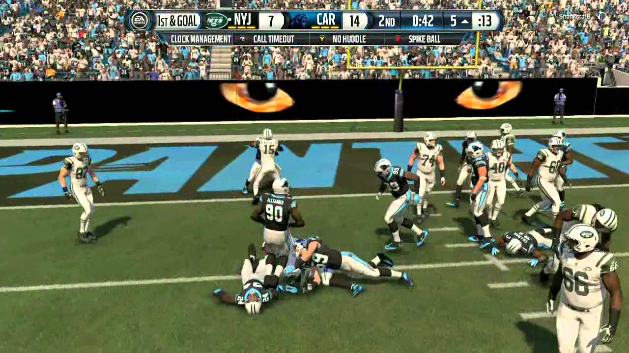 MADDEN 16 | RYAN FITZ AGAIN??! | ONLINE RANKED MATCH | JETS VS PANTHERS
