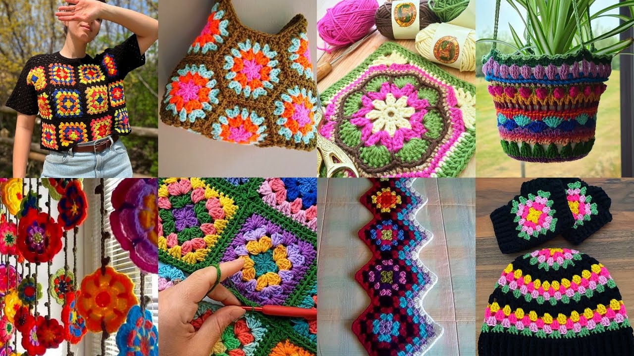 Most Beautiful & Attractive Free Crochet Items patterns/Multi Color Unique qurassiya trends in 2026 
