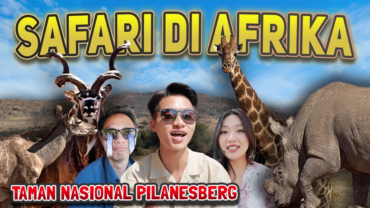 GILA BGT😱⁉️SAFARI Langsung di AFRIKA🇿🇦 Banyak Hewan BUAS di TN Pilanesberg🦁🦒 Dillon Kehilangan HP😭