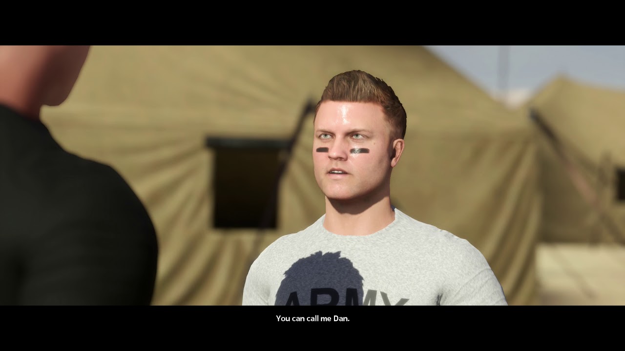 Madden 18 Longshot Story Mode-  Army Game (1080p) [PS4]