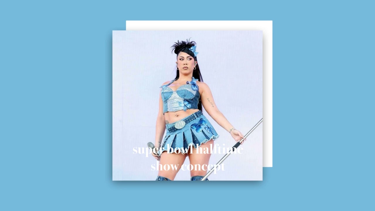 kali uchis - super bowl halftime show concept
