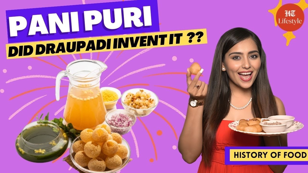 Pani Puri Invented by Draupadi? | Indian Street Food Golgappa Chaat Puchka | History Of Food