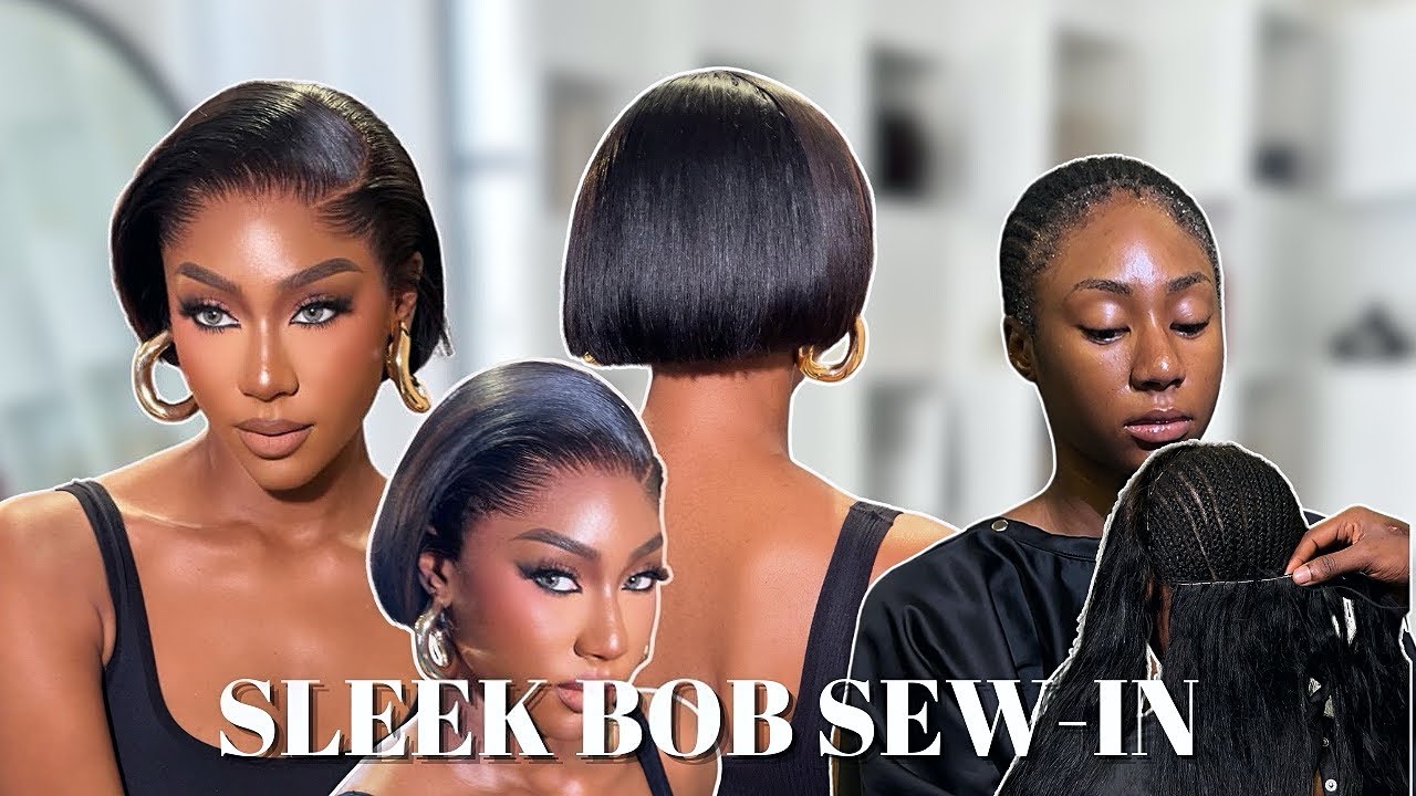 Best Way To Install A Bob Frontal Wig | how To Install Bob Wigs | Frontal Wig + natural hairline