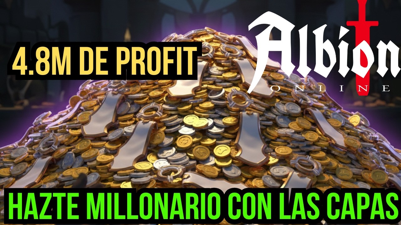 ECONOMÍA ALBION ONLINE  | Como hacerte millonario con capas