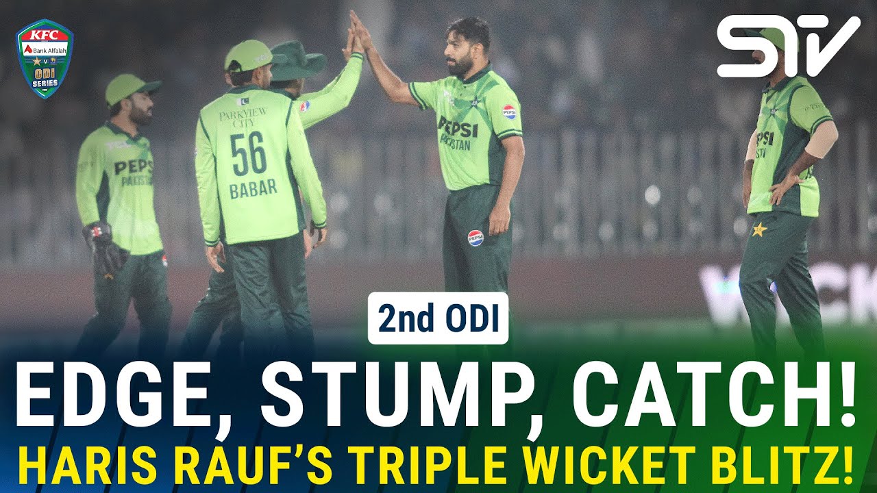 Haris Rauf on Fire! 3 Crucial Wickets| Pakistan vs Sri Lanka ODI Series 2025 | 2nd ODI | PCB | M3V1U