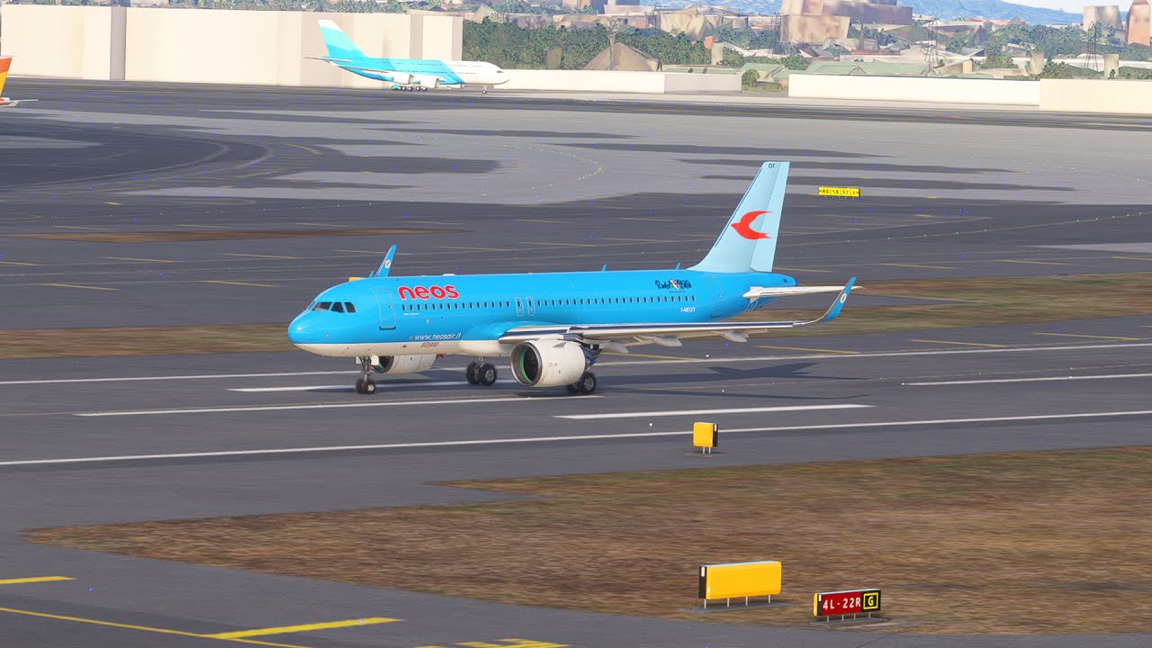 Giant Aircraft Flies Perfectly!! Airbus A320neo Landing at Newark Liberty Airport