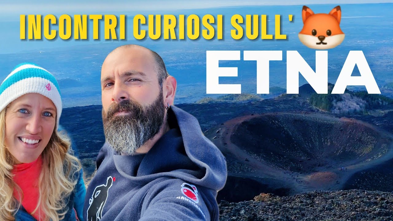 SICILIA IN CAMPER🚐 - Camminando tra i crateri! 🦊🌋