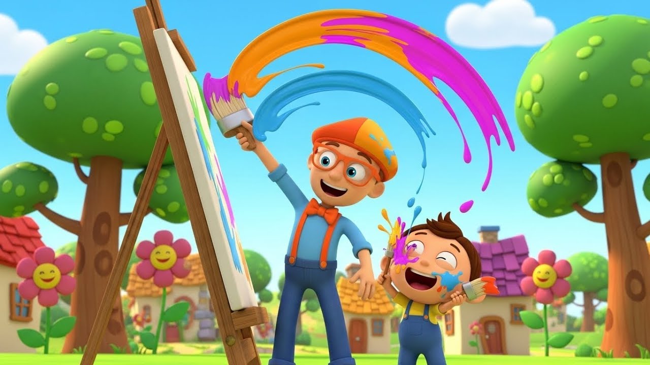 Blippi Lost His Counting Hat 🎩🔢 | Kids Songs and Nursery Rhymes