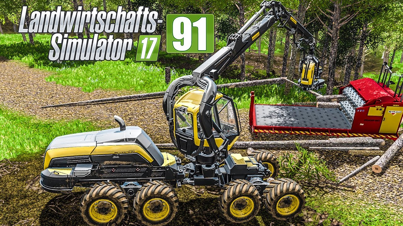 LS17 Forst #91 - Hackschnitzel verschieben! I LANDWIRTSCHAFTS-SIMULATOR 17