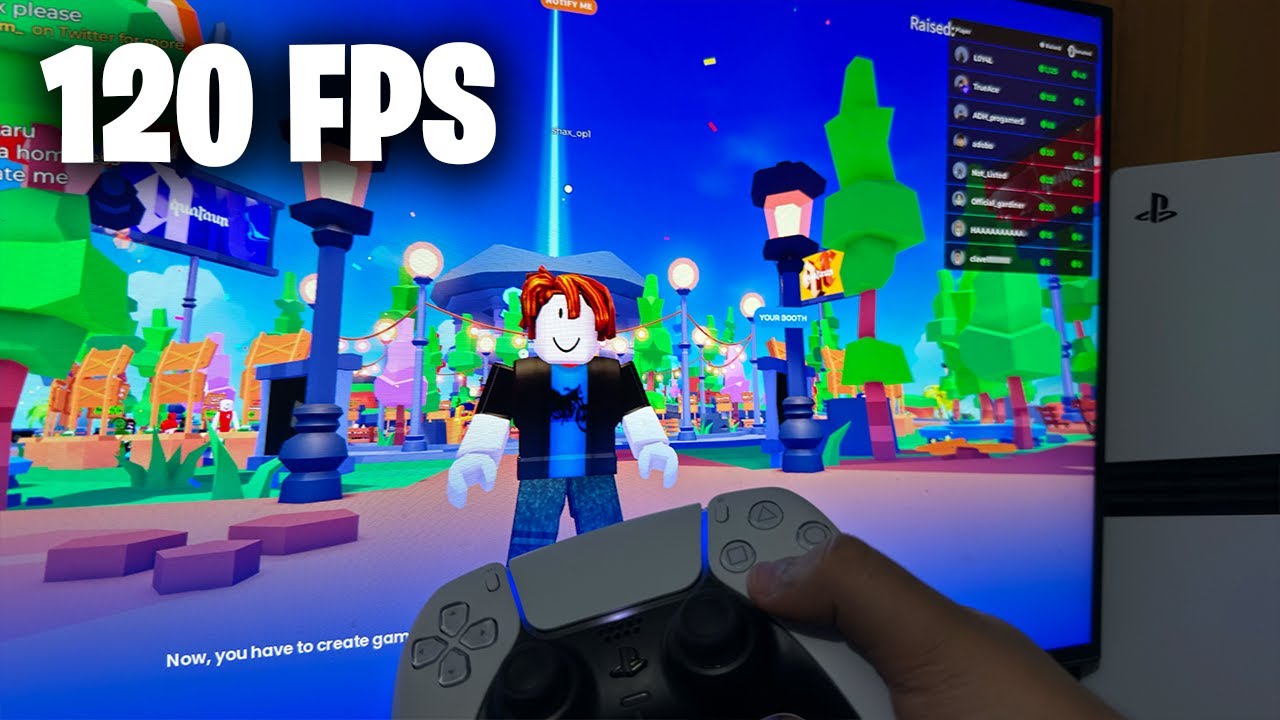 How To Get 120 FPS In Roblox On PS5/PS5 Pro
