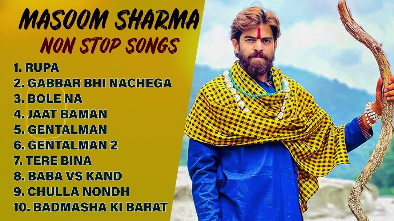 Masoom Sharma Top Hits Songs| Masoom Sharma Jukebox | Masoom Sharma All Time Hits masoom Songs 2025