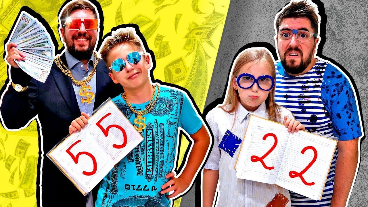 ТИПИЧЕН БАЩА 💙 Богат татко VS беден татко | Забавно видео за цялото семейство!