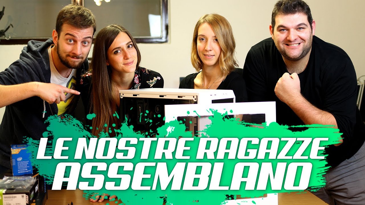 LE NOSTRE RAGAZZE ASSEMBLANO UN PC