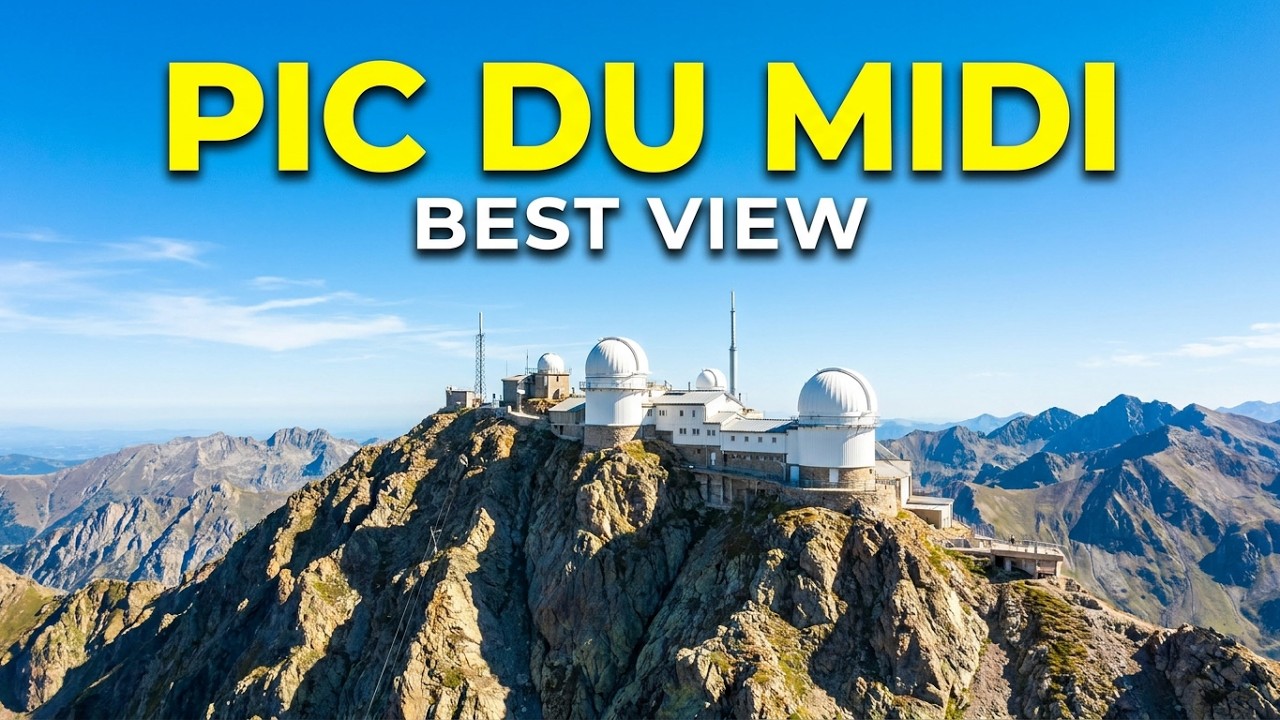 Is this the BEST view in France?! Pic du Midi  | Space on Earth | Pic du Midi Observatory #PicDuMidi