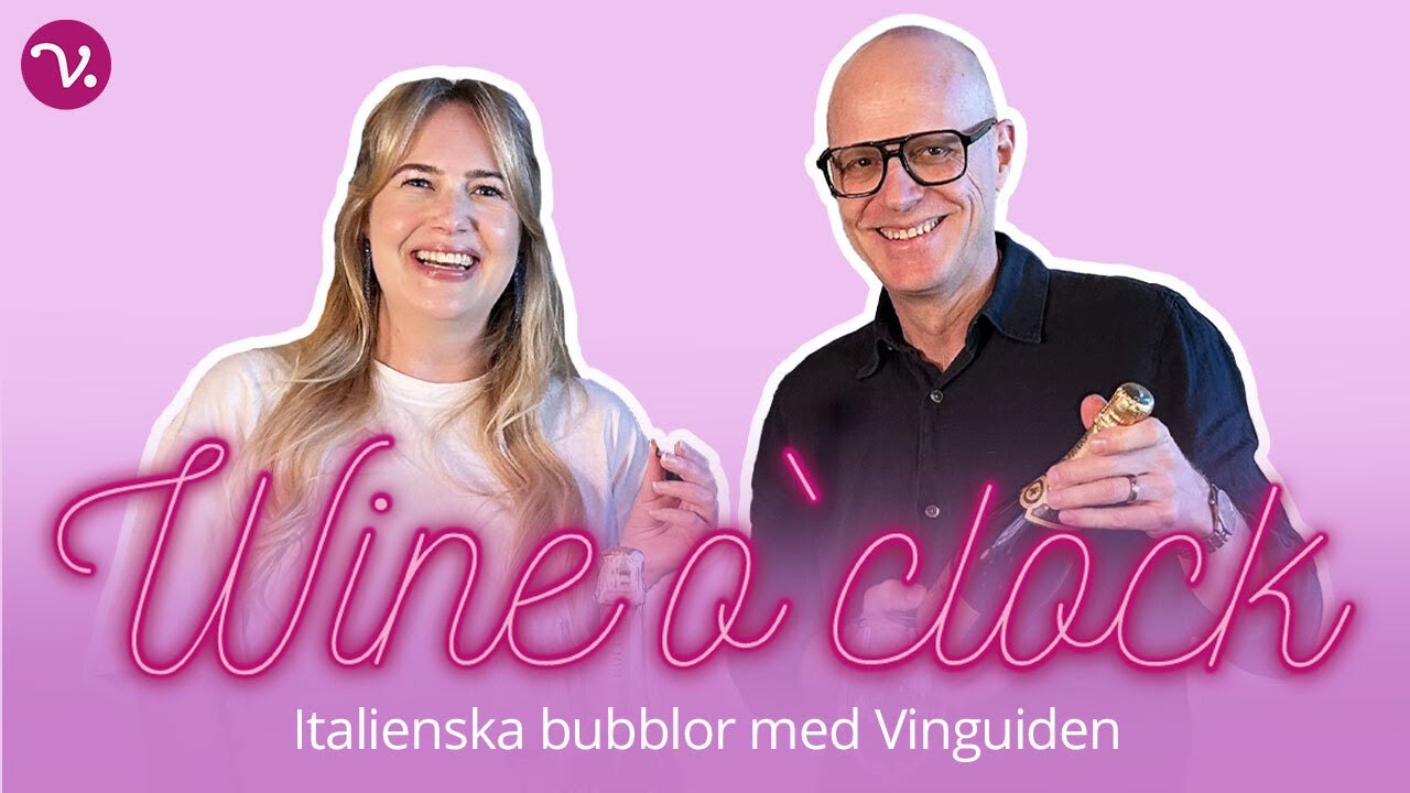 Wine O'Clock – Italienska bubblor med Vinguiden