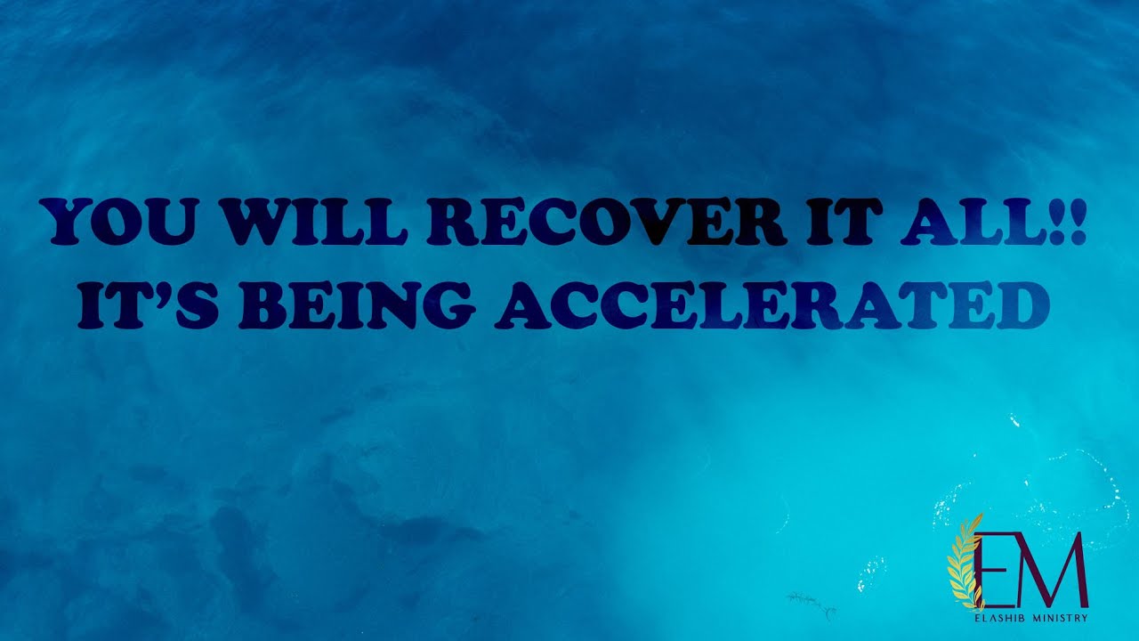 You Will Recover All ‼️ It's Being Accelerated