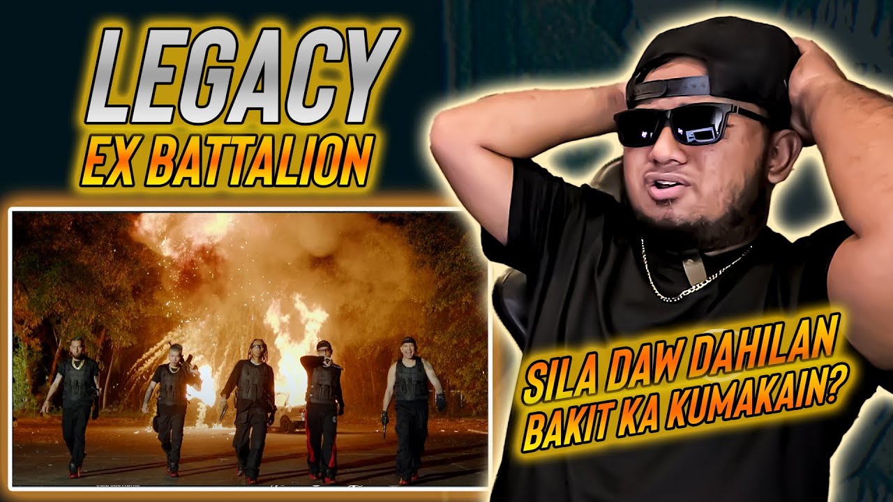 Legacy - Emcee Rhenn, King Badger, Flow G, Brando & Skusta Clee REACTION VIDEO NokNok Paputok