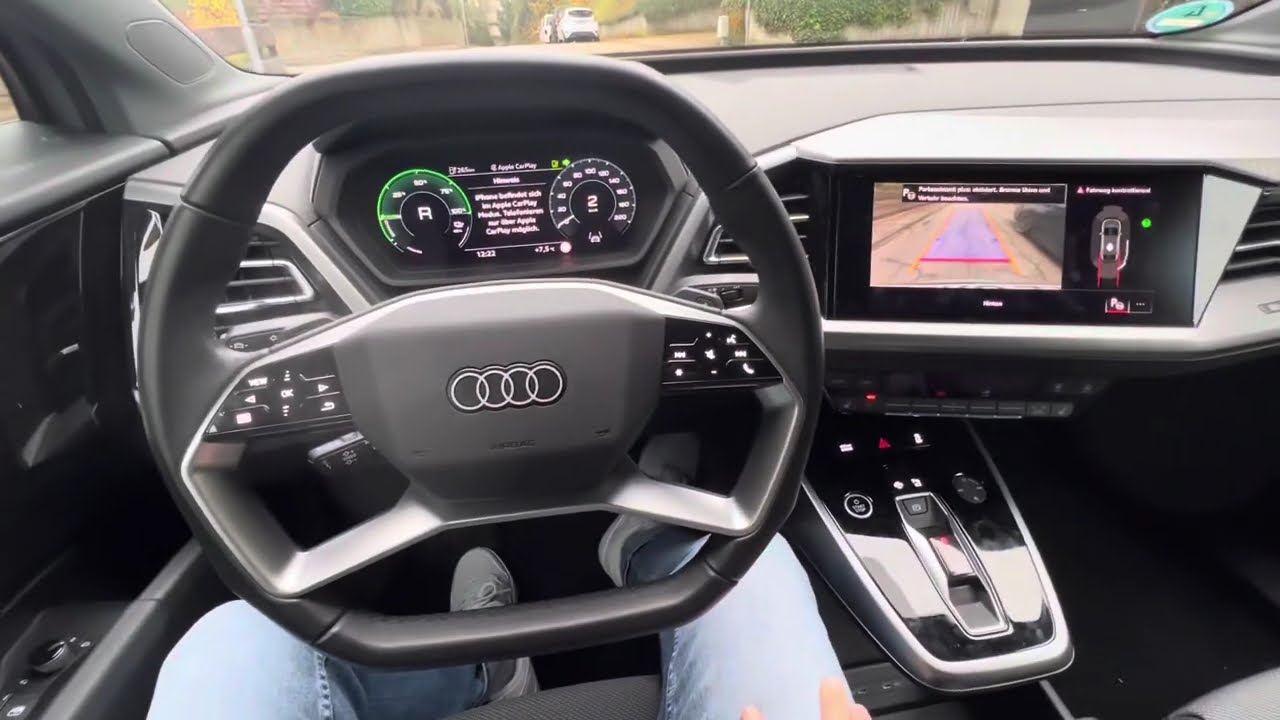 Audi Q4 Etron Parkassistent / automatisch einparken 3 Varianten