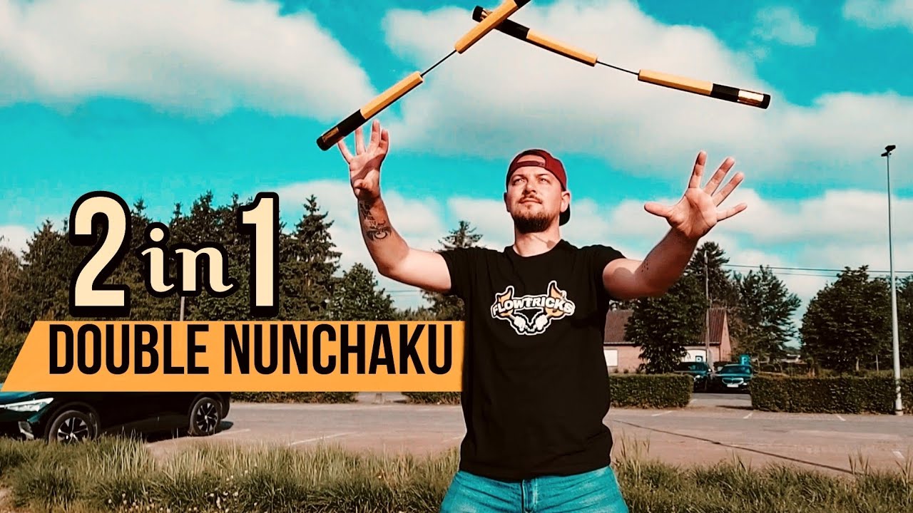 Double Nunchaku 2in1 Aerial Trick