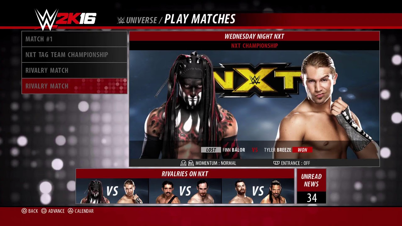 WWE 2k16