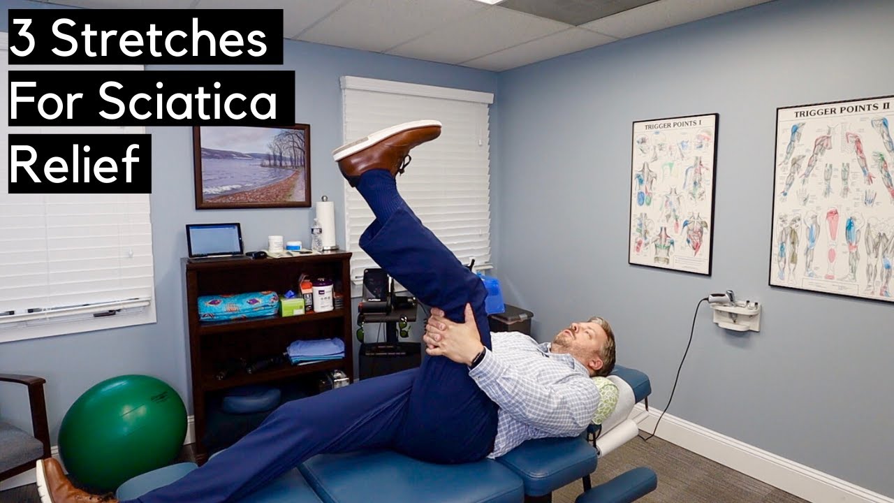 3 Stretches For Sciatica Relief