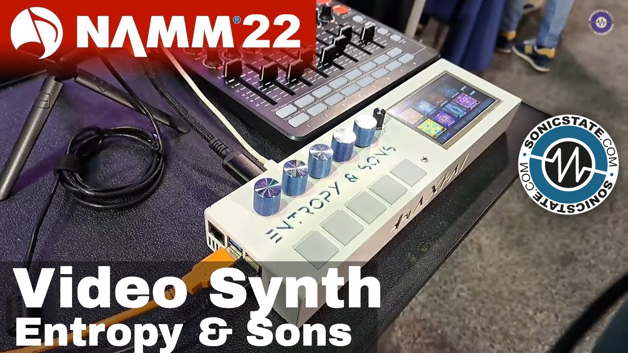 NAMM 22: Positronic Recursion Studio - Video Synthesizer