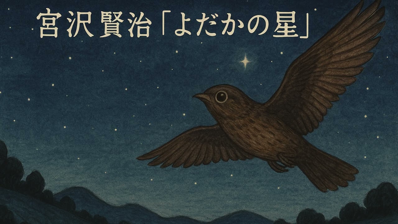 〜畳一畳が読む青空文庫〜　宮沢賢治「よだかの星」