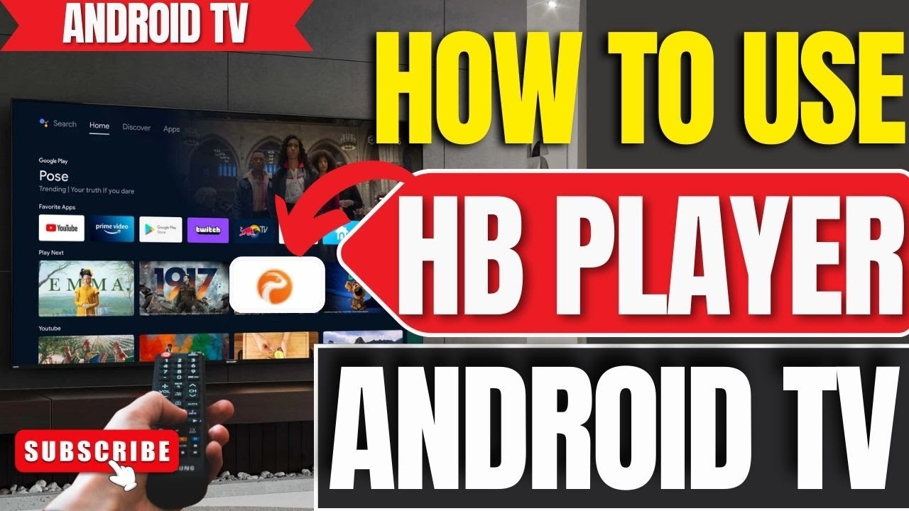 Как использовать HB Player на любом Android TV, ТВ-приставке и Google TV!