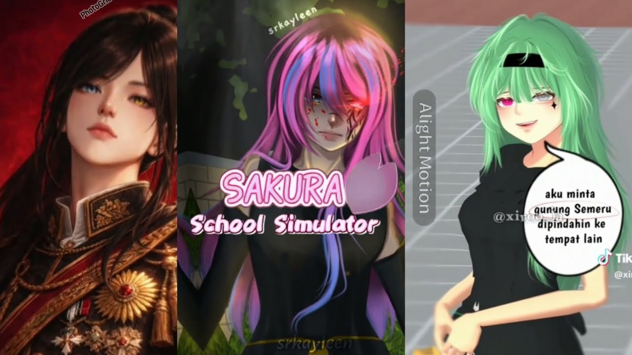 Kumpulan Video TikTok Sakura School Simulator || Part #1 