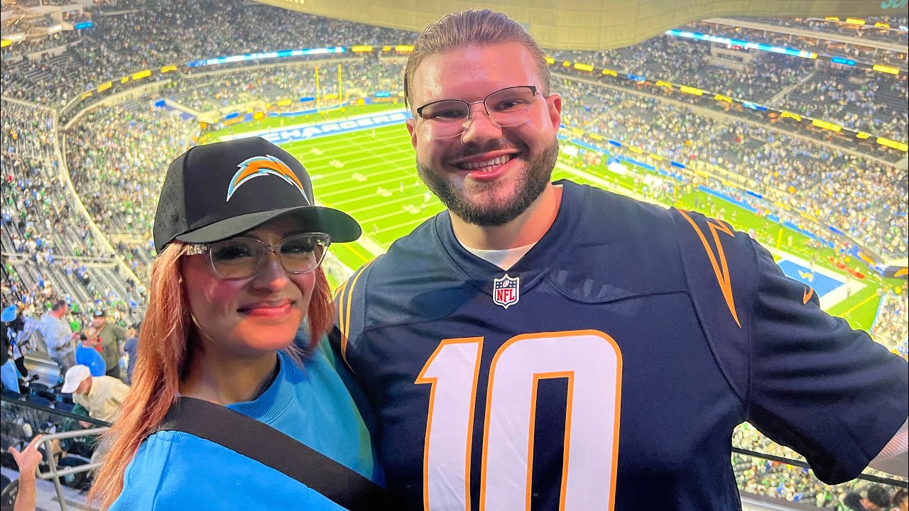 Going to my first NFL football game vlog