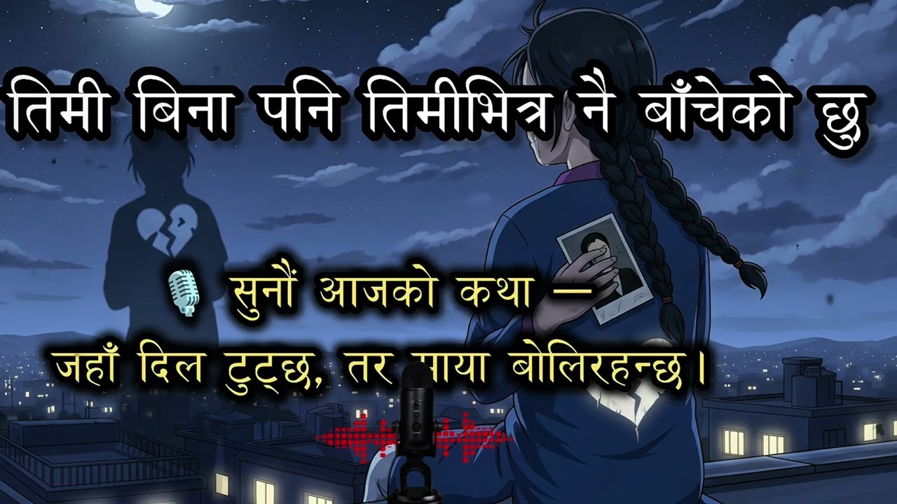 🎙️ सुनौं आजको कथा – जहाँ दिल टुट्छ, तर माया बोलिरहन्छ। #NepaliPodcast 