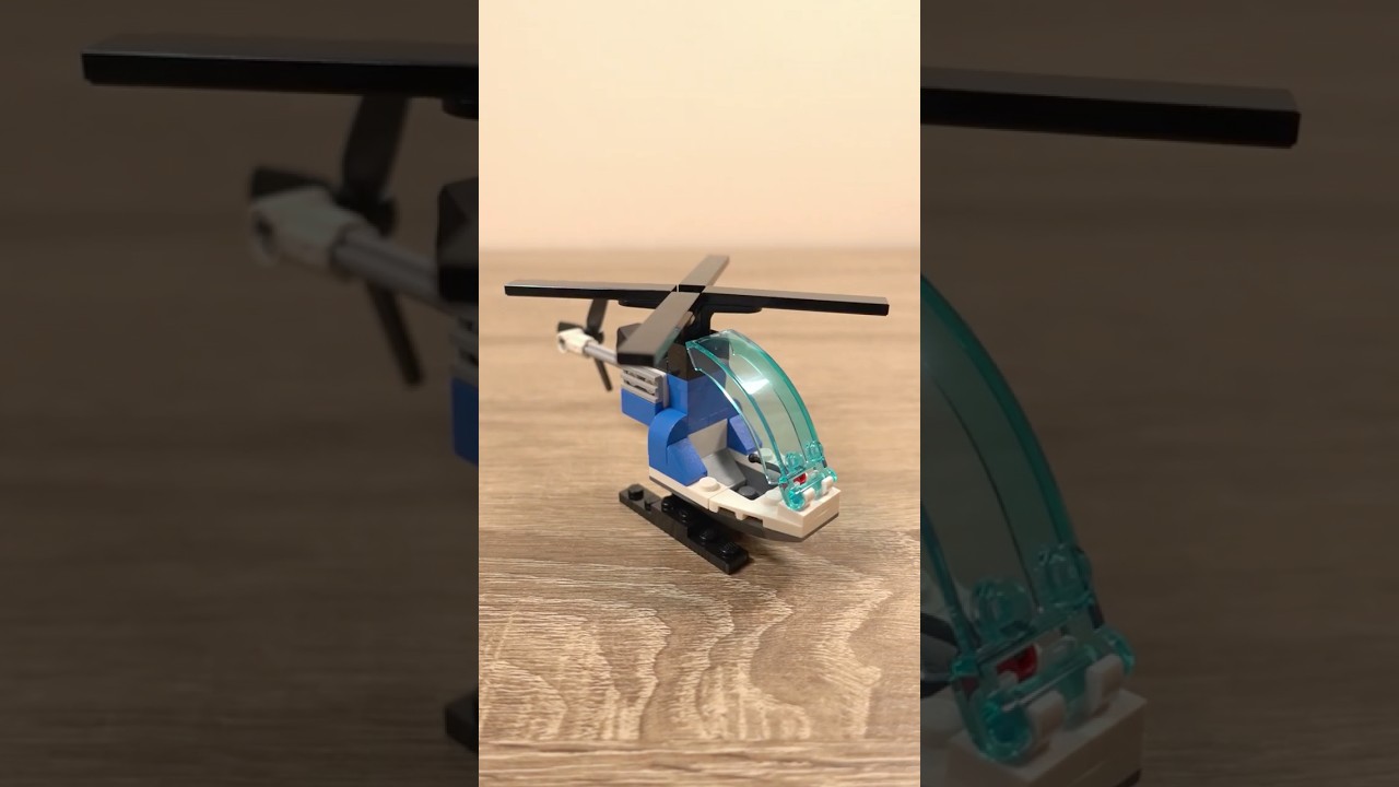 Lets Build An Ultralight Helicopter... #lego #afol #legocreator