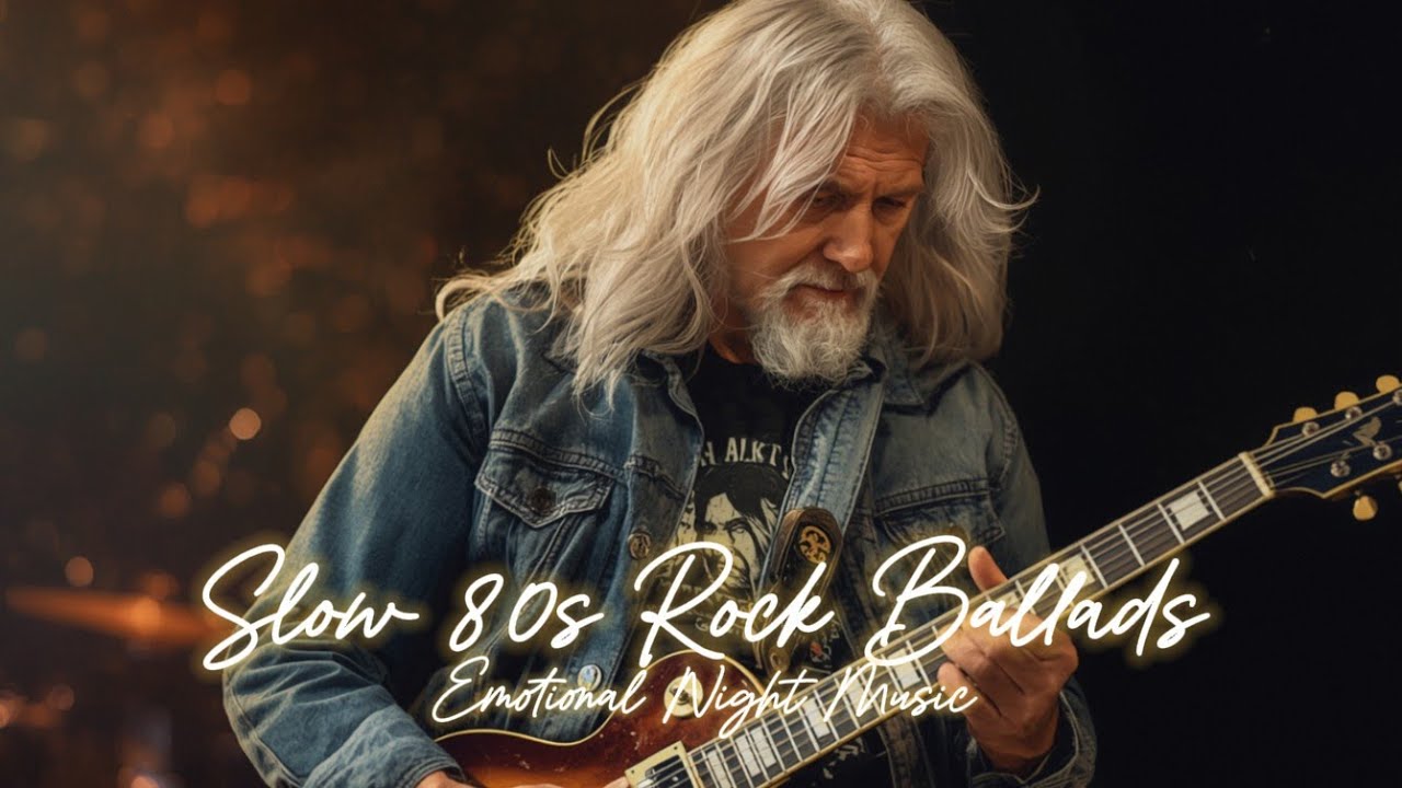 Slow 80s Rock Ballads - Emotional Night Music