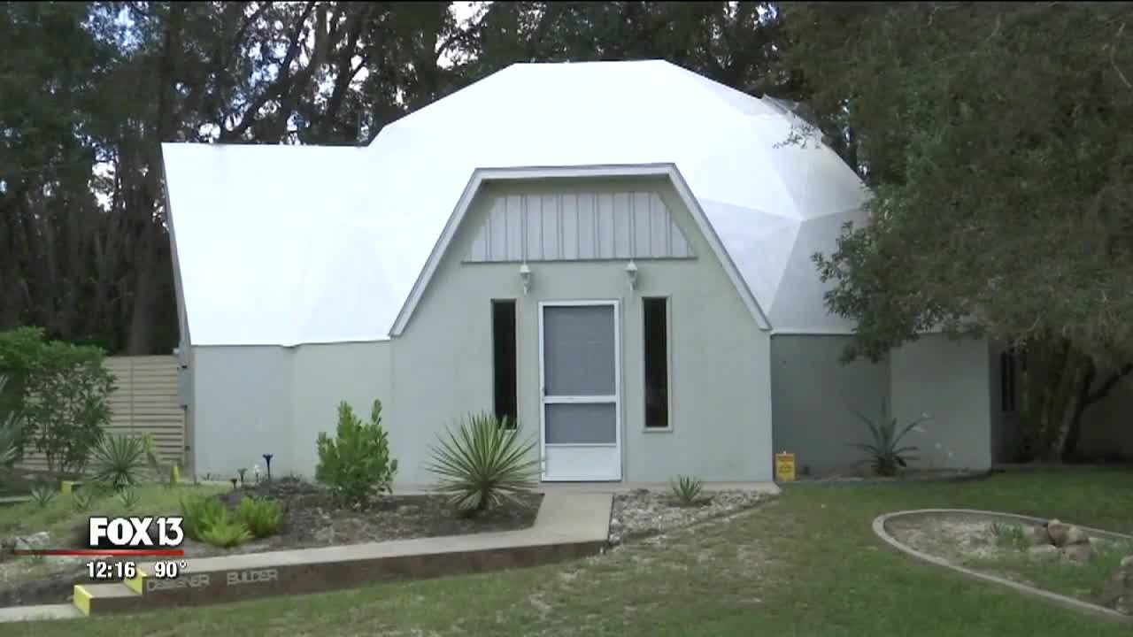 Dome homes could save lives, builder says