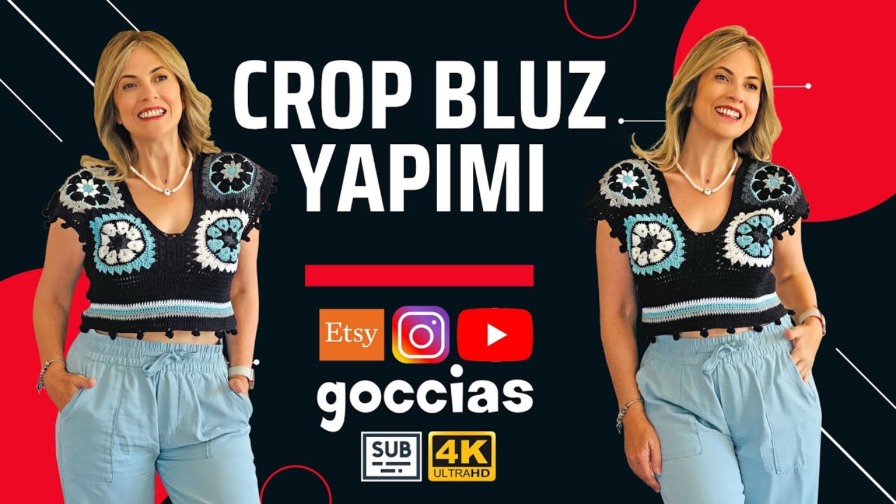CROP BLUZ YAPIMI