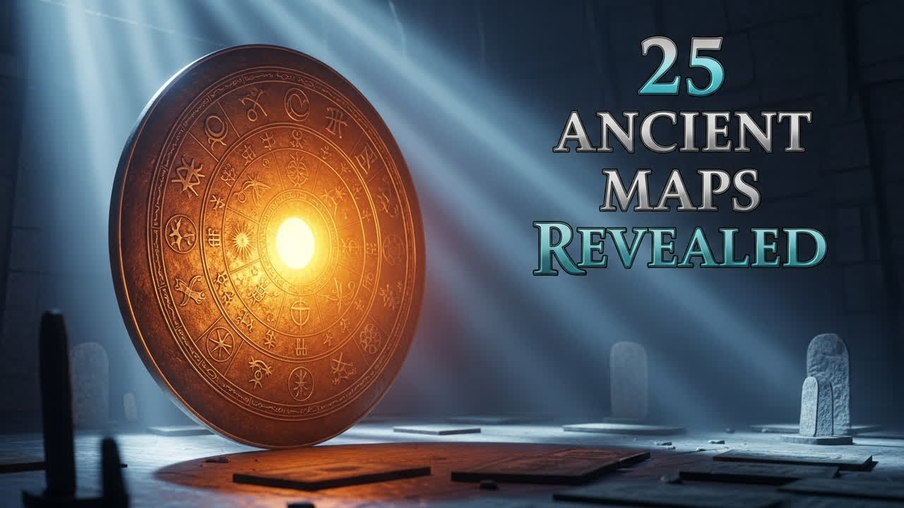 How 25 ANCIENT MAPS Defined the World Before Writing