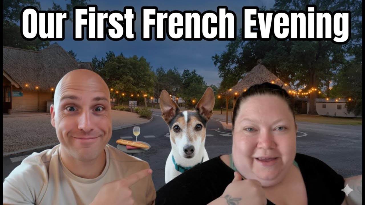 🍕 First Night in France | Travel Day, Pizza & Cosy Arrival at Des Ormes