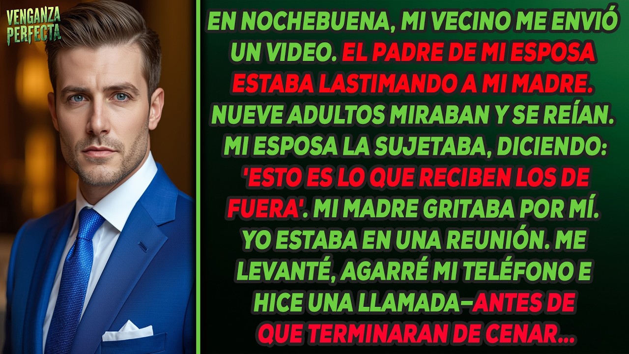 Mi suegro estaba lastimando a alguien que amo en Navidad, así que hice una llamada peligrosa.