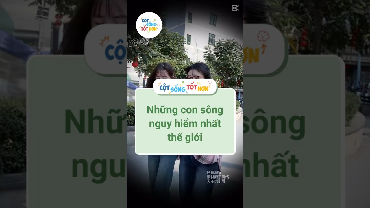 Những con s&ocirc;ng nguy hiểm nh&aacute;t thế giới #baihoccuocsong #tips #shorts