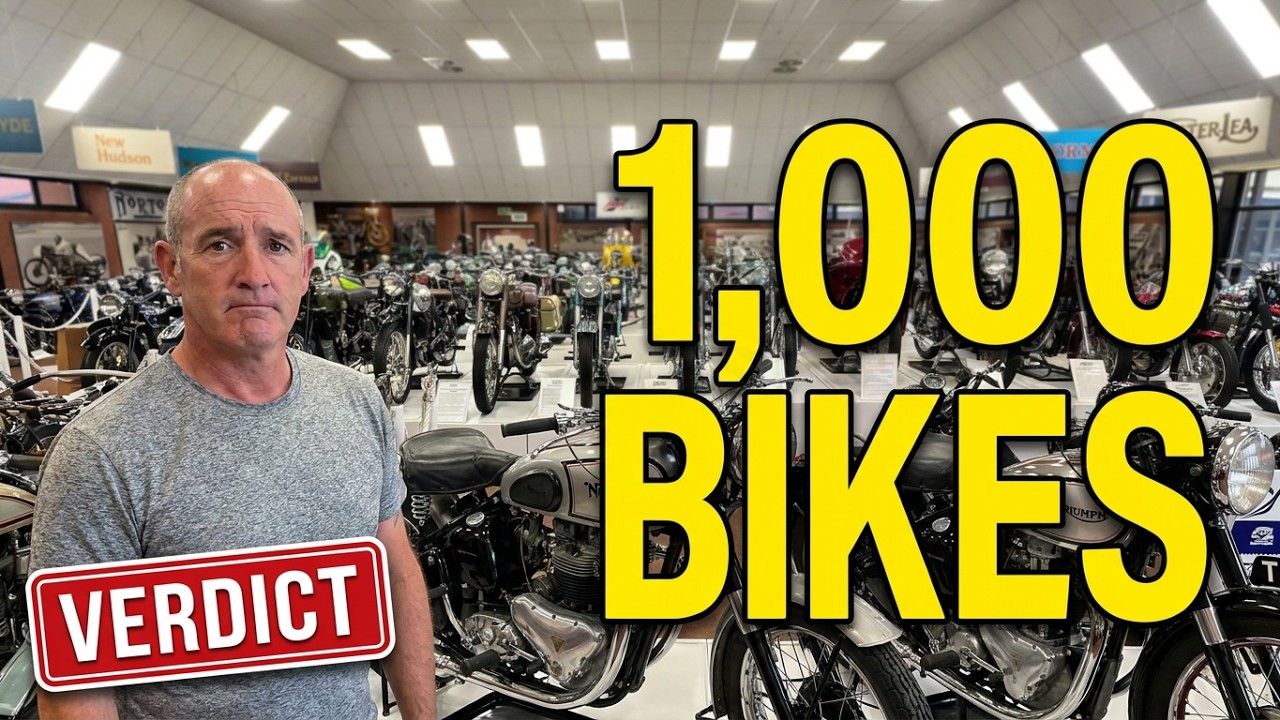 Inside the World's LARGEST collection of Vintage British Motorcycles - It all went wrong!