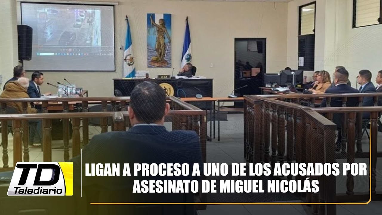 Ligan a proceso a uno de los acusados por asesinato de Miguel Nicol&aacute;s